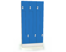 Premium lockers Z-shaped doors ALFORT AD 1920 x 900 x 520